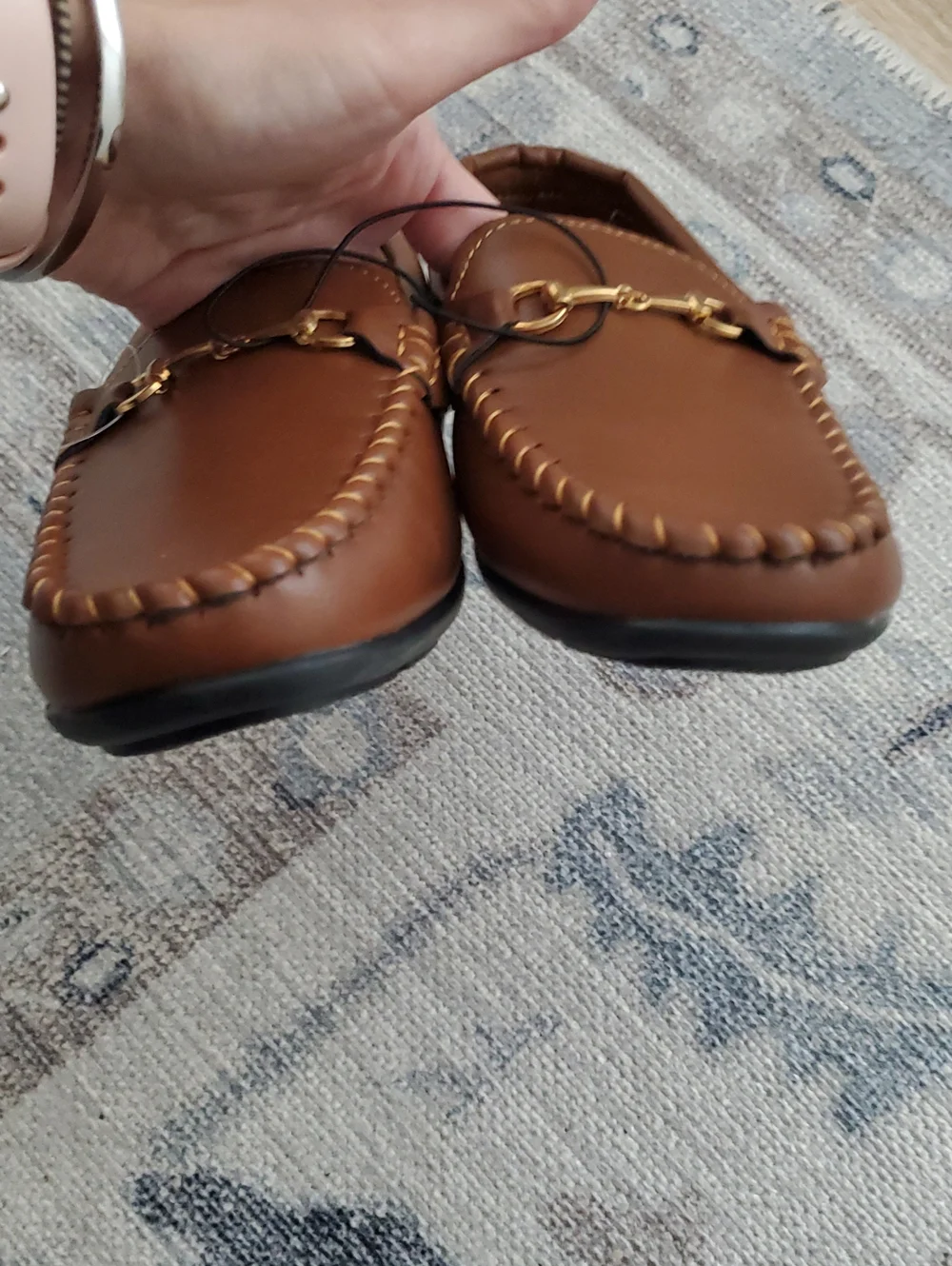 NWT Josmo Boys Brown Slip On Dress Loafers Shoes Sz1